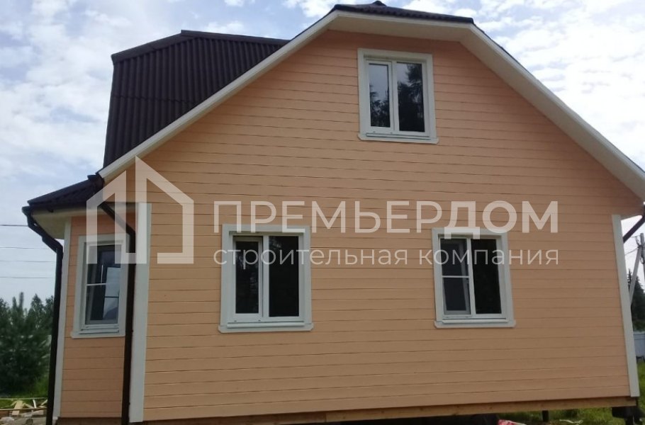 Фото со стройплощадок - Дом по проекту К-12