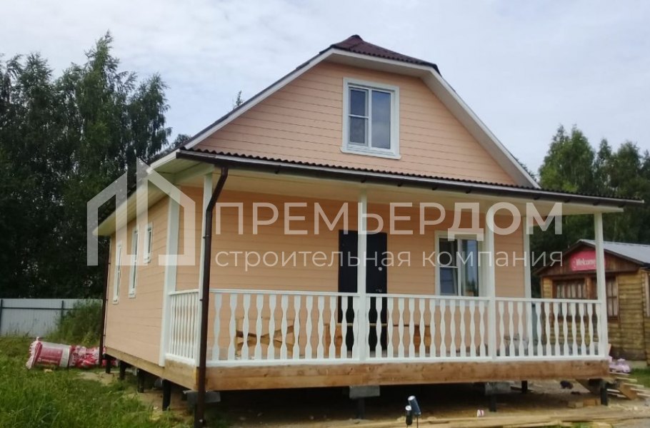 Фото со стройплощадок - Дом по проекту К-12