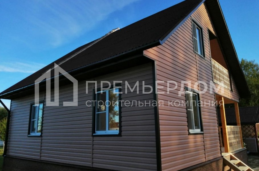 Фото со стройплощадок - Дом по проекту К-62