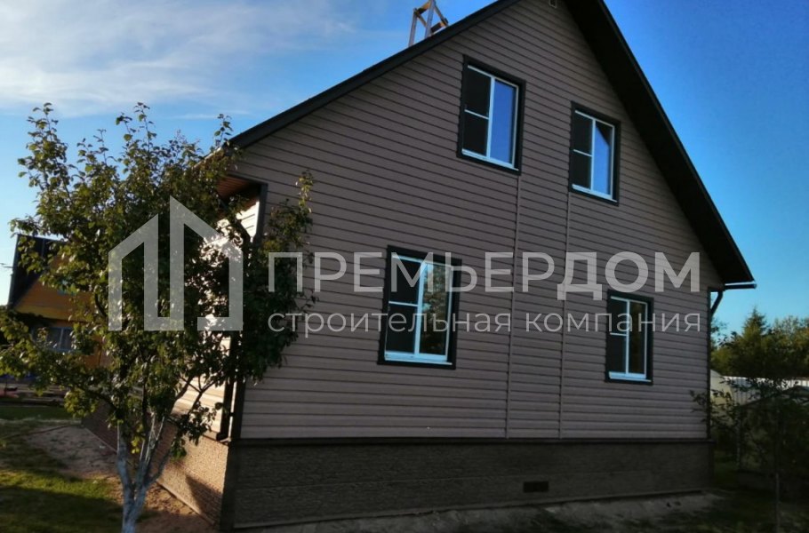 Фото со стройплощадок - Дом по проекту К-62