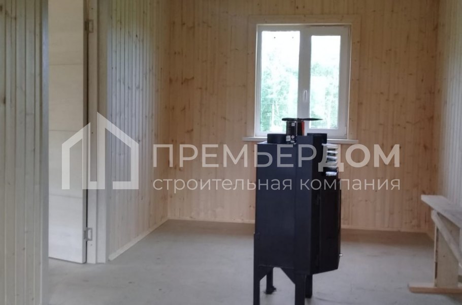 Фото со стройплощадок - Каркасный дом 6x6 м.