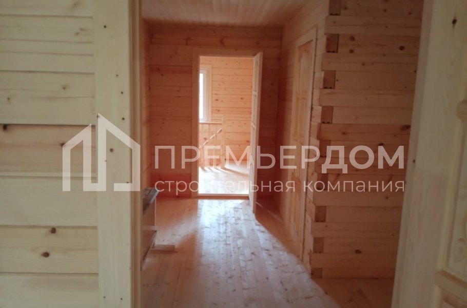 Фото со стройплощадок - Дом из бруса 9х11 м