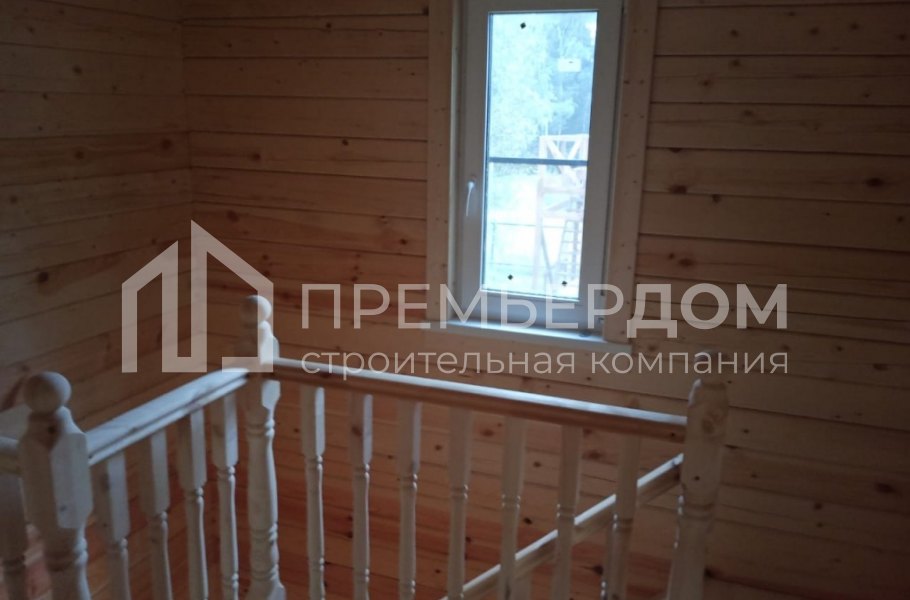 Фото со стройплощадок - Дом из бруса 9х11 м