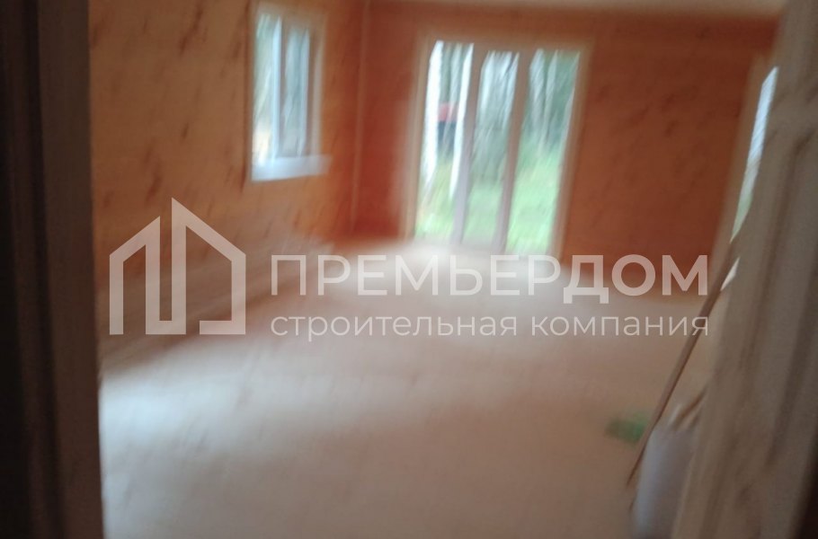 Фото со стройплощадок - Дом из бруса 9х11 м