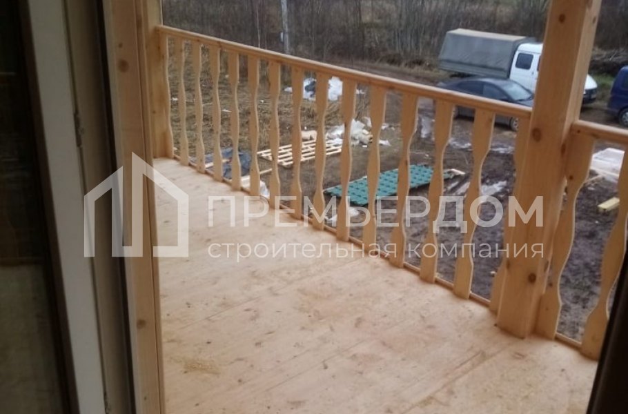 Фото со стройплощадок - Дом по проекту К-127