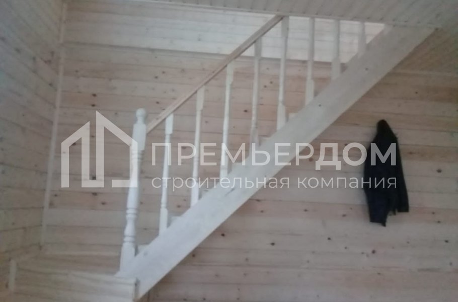 Фото со стройплощадок - Баня из бруса 6х6 м.