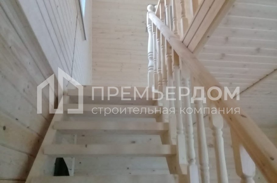 Фото со стройплощадок - Баня из бруса 6х6 м.