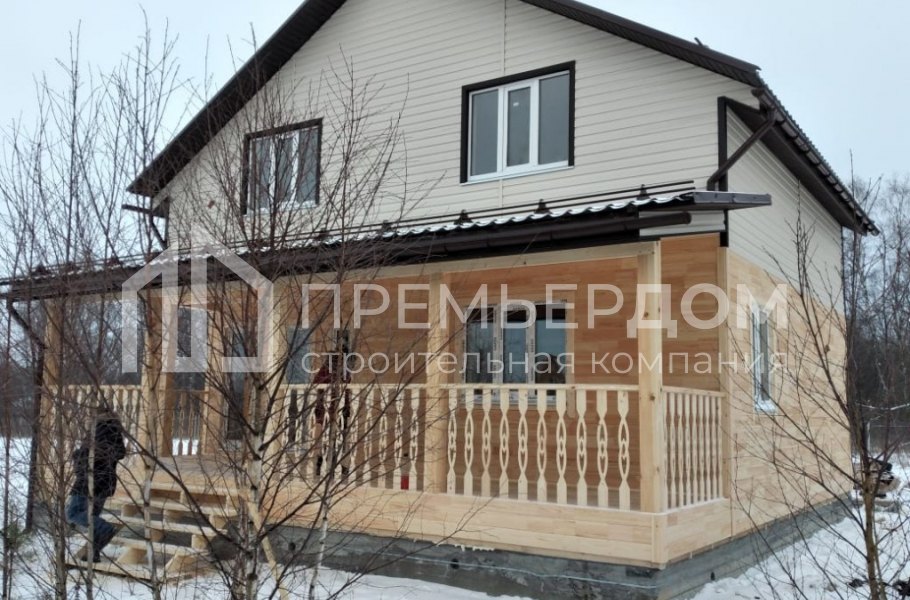 Фото со стройплощадок - Дом по проекту К-30