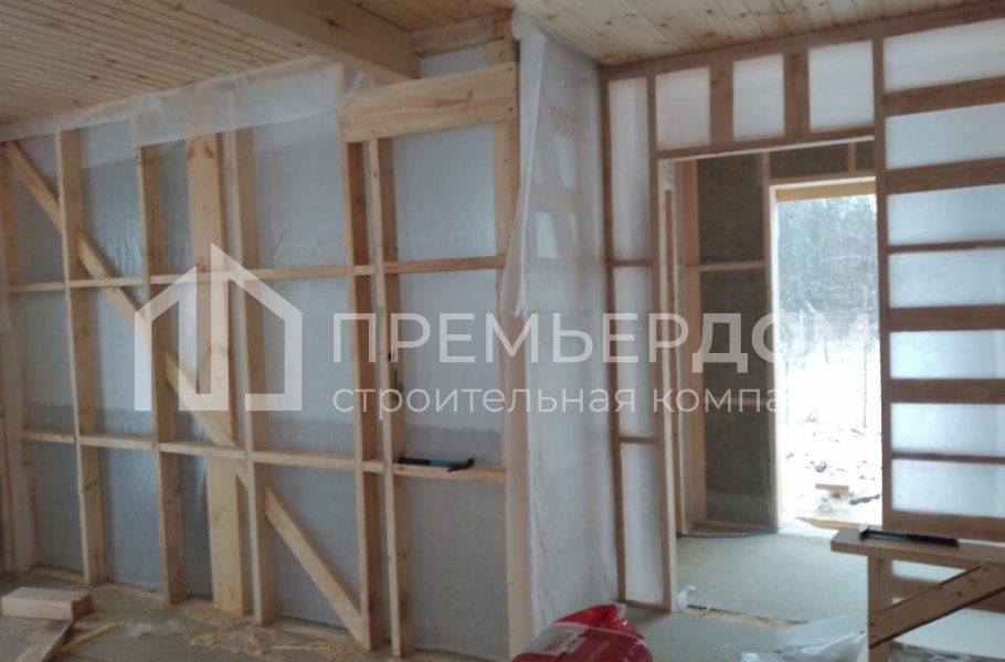 Фото со стройплощадок - Дом по проекту К-30