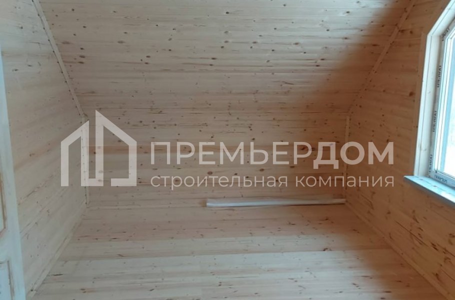 Фото со стройплощадок - Каркасный дом 8х8 м.