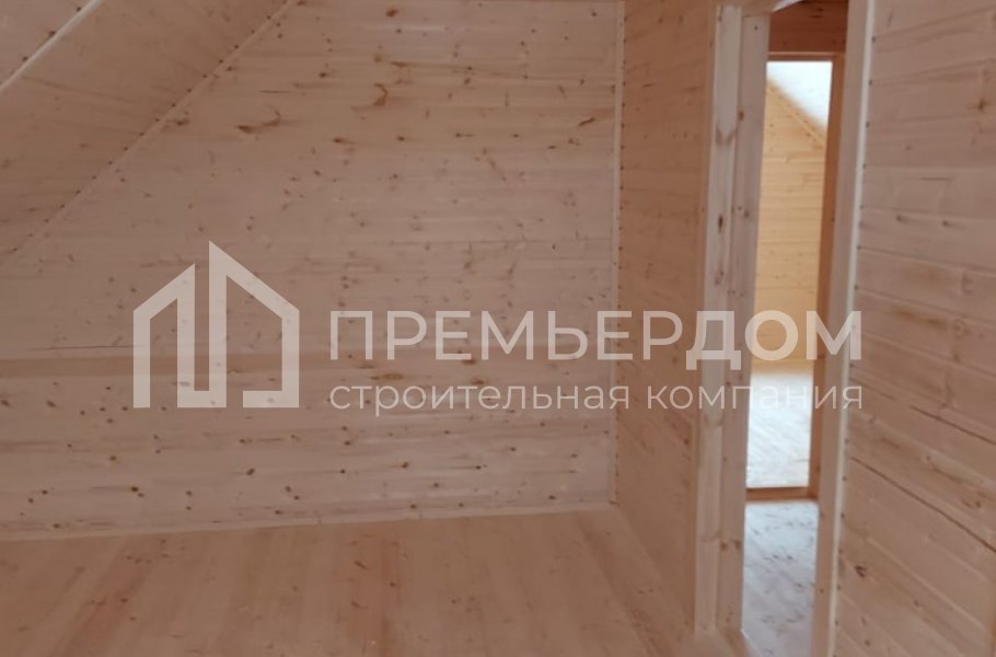 Фото со стройплощадок - Каркасный дом 8х8 м.