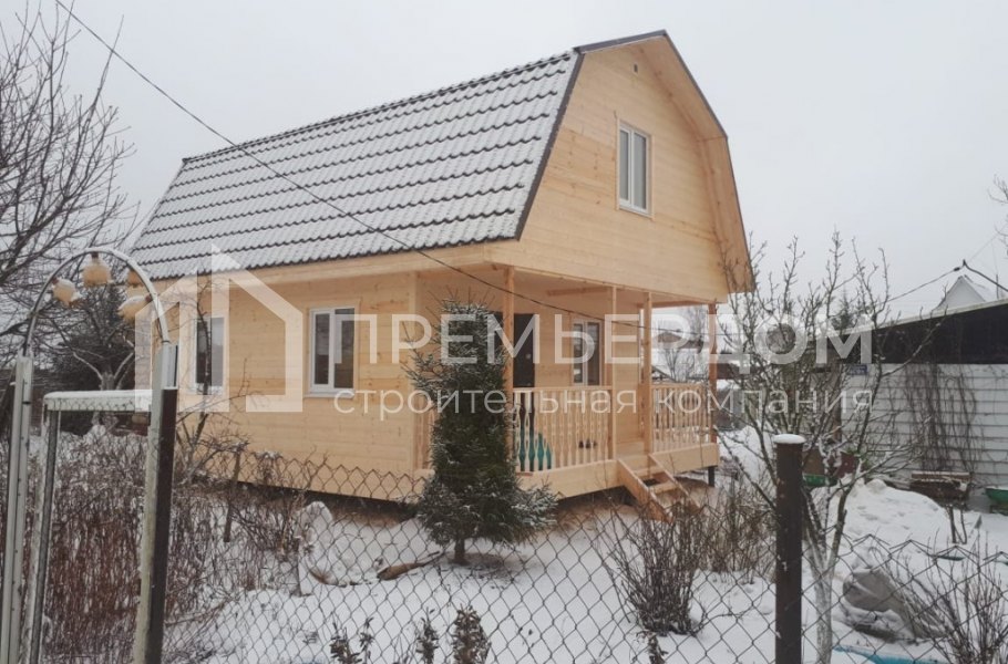 Фото со стройплощадок - Дом по проекту К-82