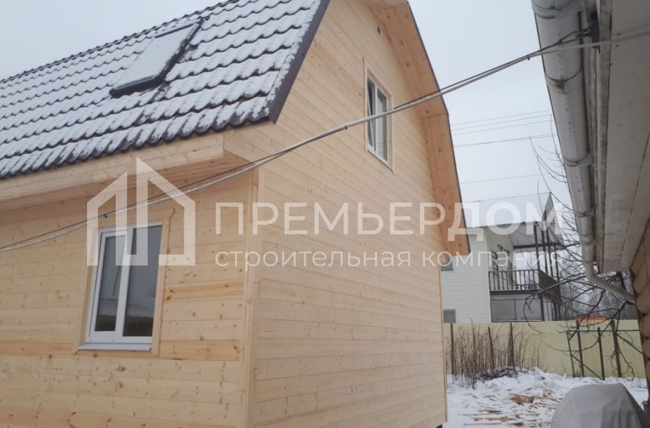 Фото со стройплощадок - Дом по проекту К-82