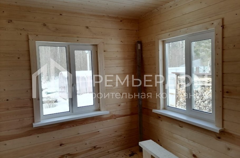 Фото со стройплощадок - Дом по проекту Д-12