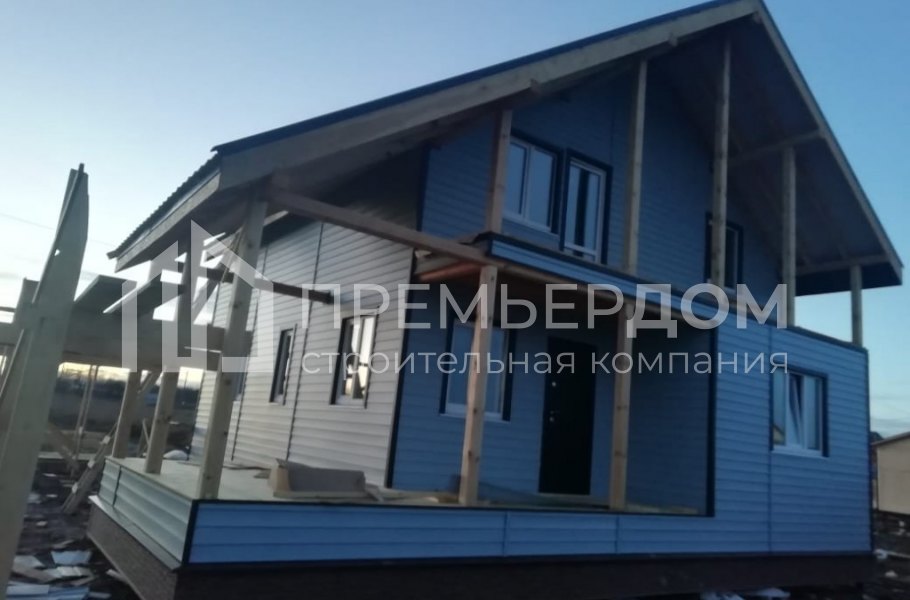 Фото со стройплощадок - Дом по проекту К-29