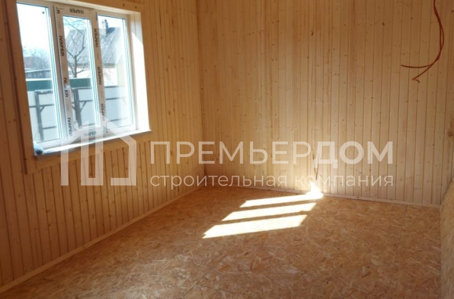 Фото со стройплощадок - Каркасный дом 8х8 м.