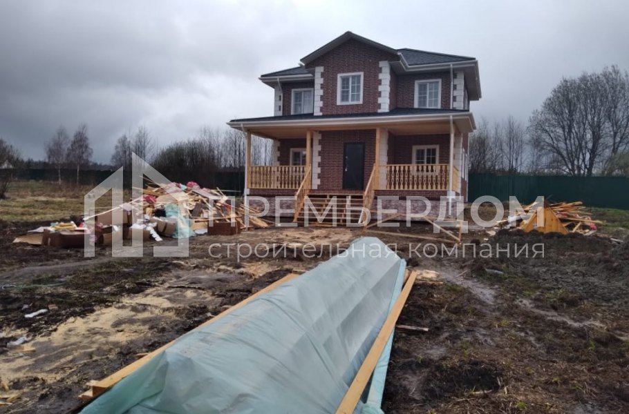 Фото со стройплощадок - Дом по проекту К-6