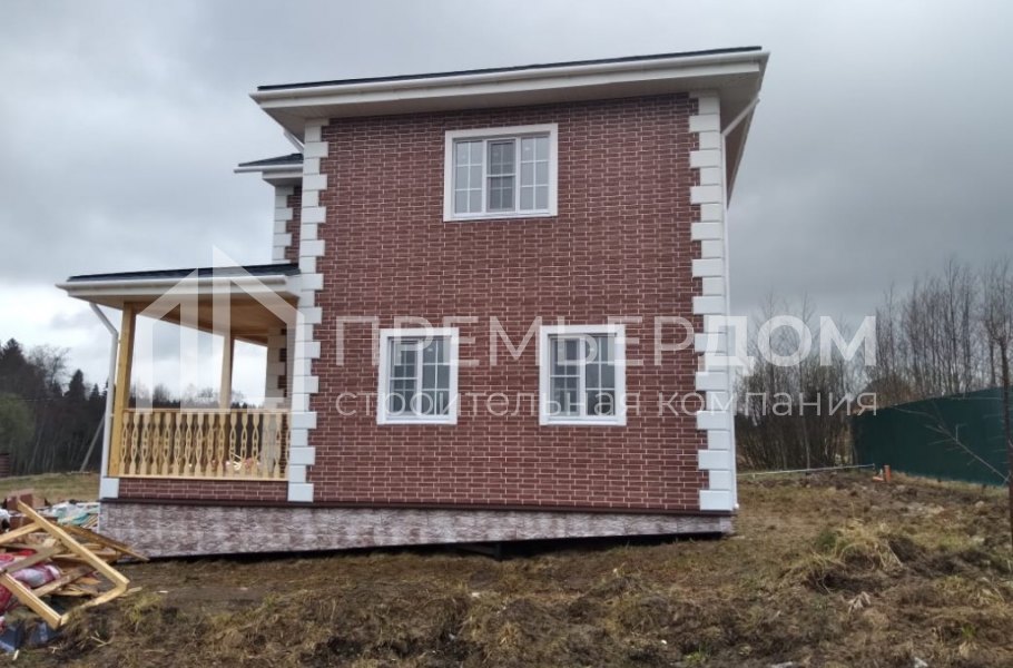 Фото со стройплощадок - Дом по проекту К-6