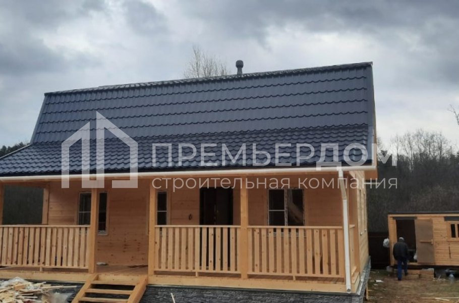 Фото со стройплощадок - Дом по проекту К-39