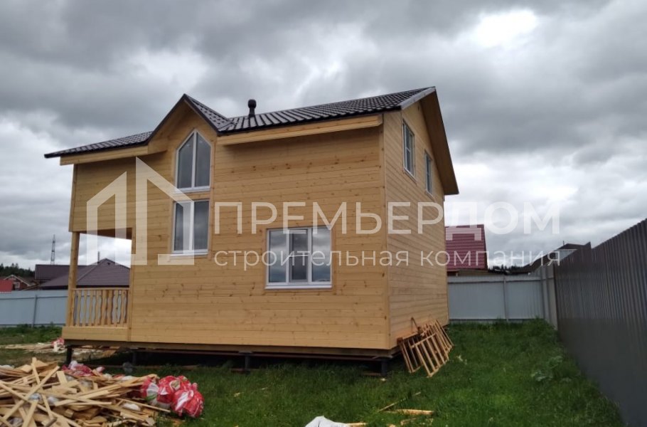 Фото со стройплощадок - Дом по проекту К-5