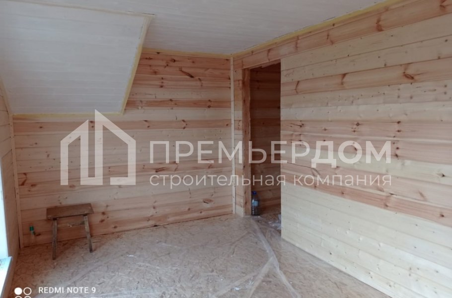 Фото со стройплощадок - Дом по проекту К-10