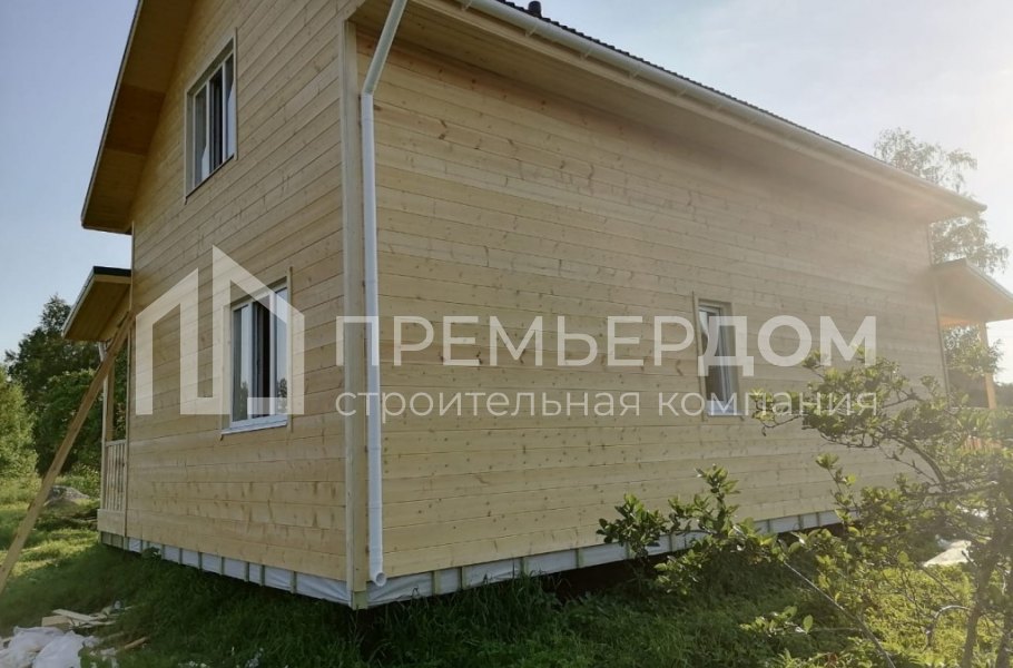 Фото со стройплощадок - Дом по проекту К-22