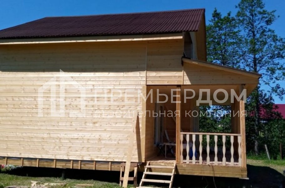 Фото со стройплощадок - Дом по проекту К-30