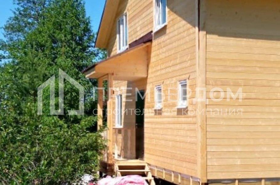 Фото со стройплощадок - Дом по проекту К-30