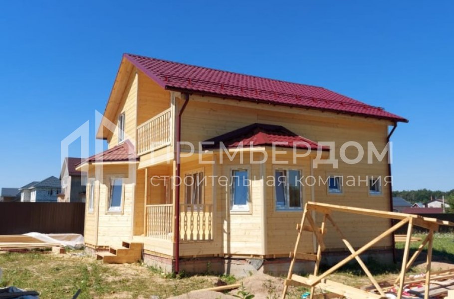 Фото со стройплощадок - Дом по проекту К-126