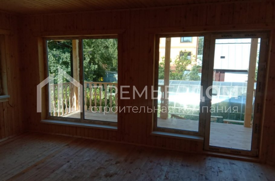 Фото со стройплощадок - Дом по проекту К-25