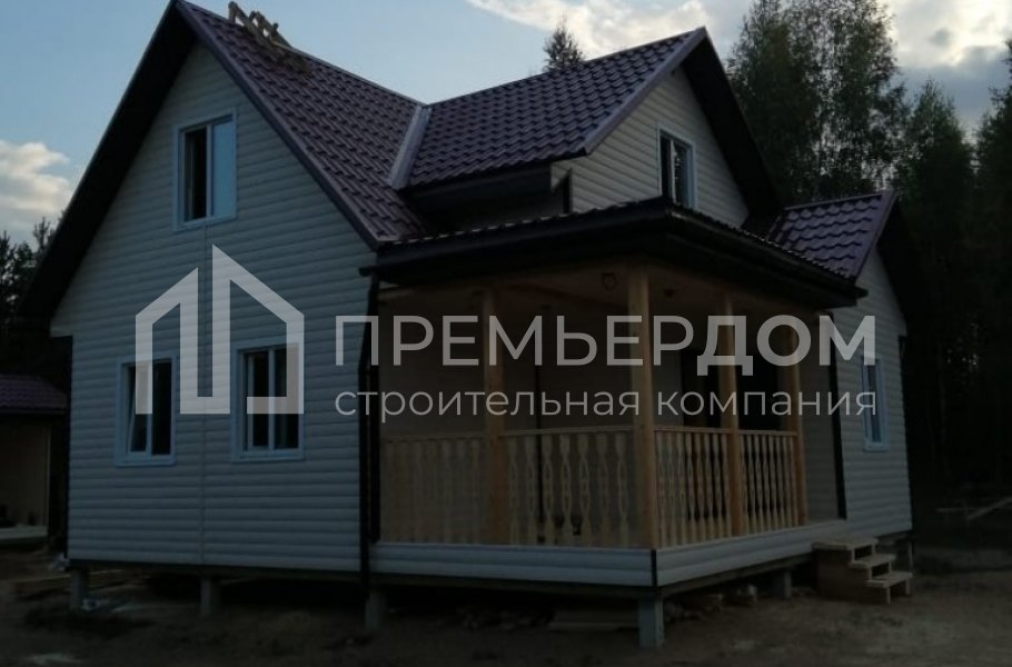 Фото со стройплощадок - Дом по проекту К-116 и баня