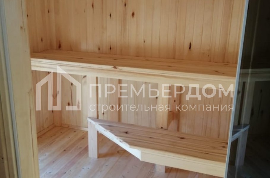 Фото со стройплощадок - Дом по проекту К-116 и баня