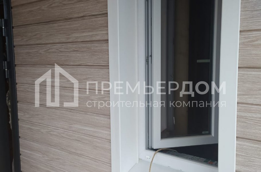 Фото со стройплощадок - Отделка дома (Проект Д-63)