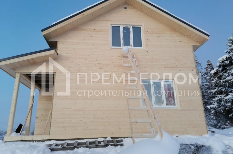 Фото со стройплощадок - Дом по проекту К-22