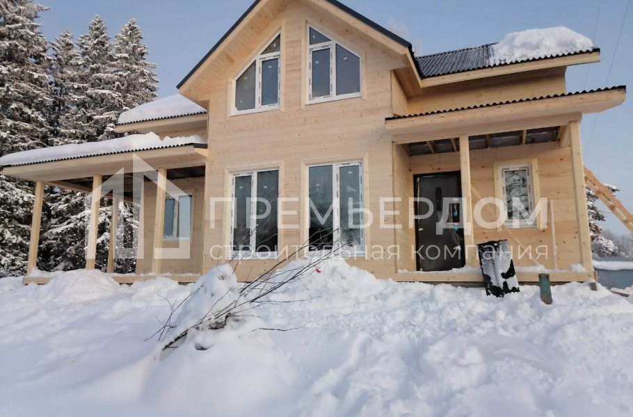 Фото со стройплощадок - Дом по проекту К-22