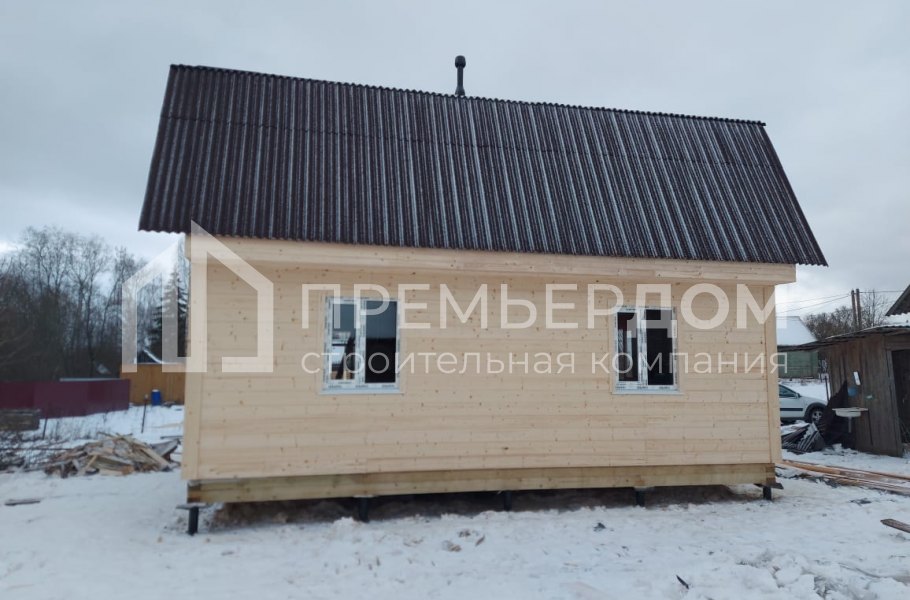 Фото со стройплощадок - Дом по проекту А-53