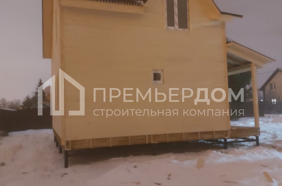 Фото со стройплощадок - Дом по проекту К-10