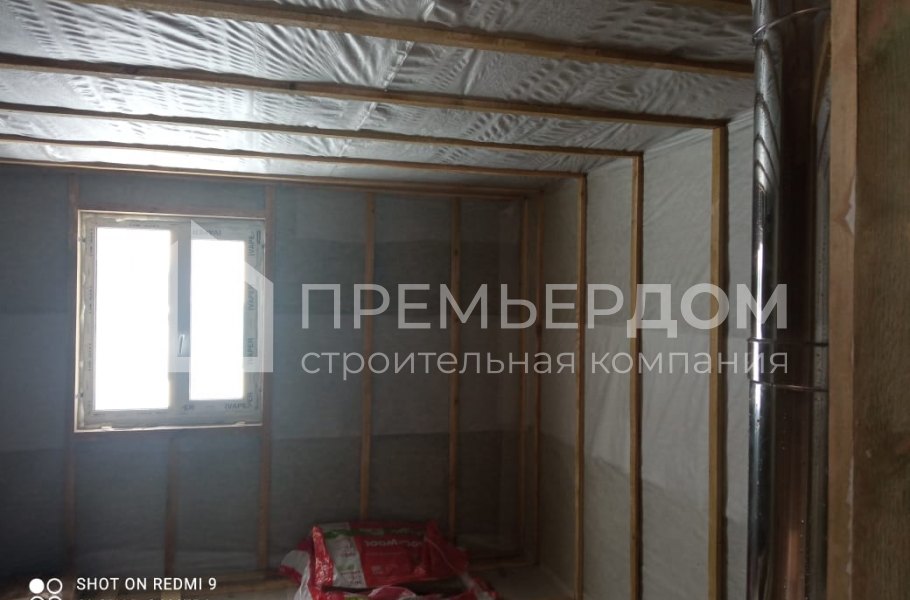 Фото со стройплощадок - Каркасный дом 6х7,5 м