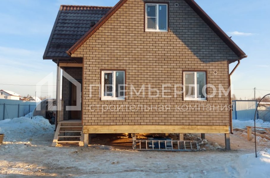 Фото со стройплощадок - Дом по проекту К-2