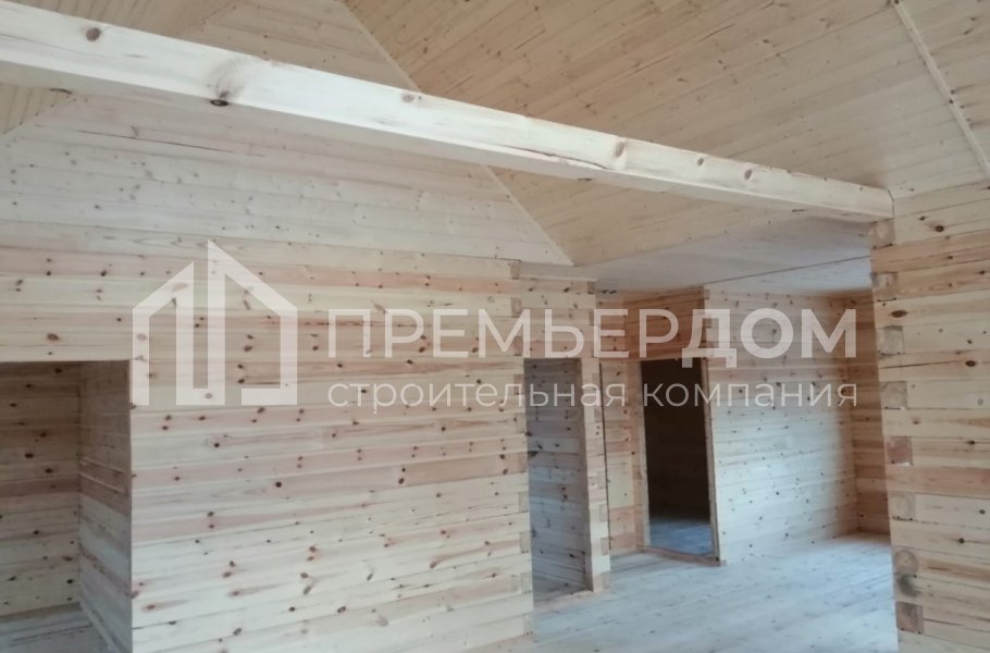 Фото со стройплощадок - Дом по проекту Д-35