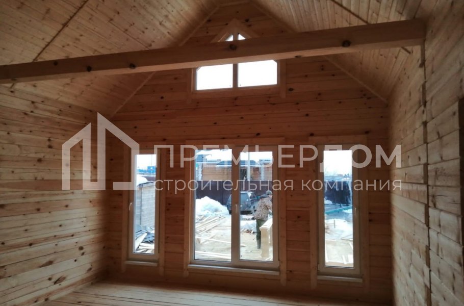 Фото со стройплощадок - Дом по проекту Д-35