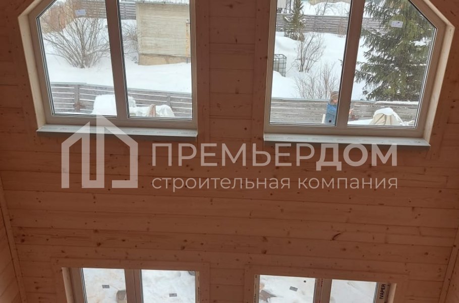 Фото со стройплощадок - Дом по проекту К-22