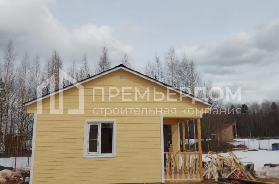 Фото со стройплощадок - Дом по проекту А-4