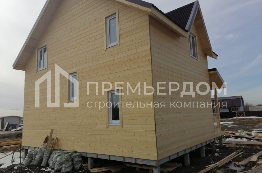 Фото со стройплощадок - Дом по проекту К-10