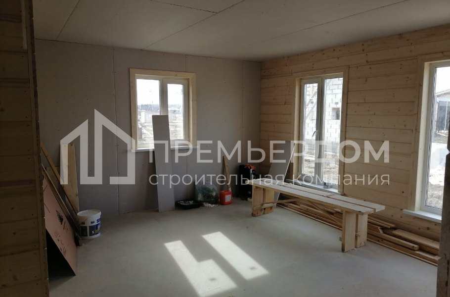 Фото со стройплощадок - Дом по проекту К-10