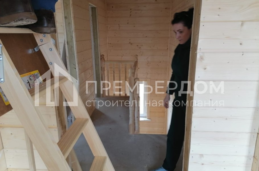 Фото со стройплощадок - Дом по проекту К-10