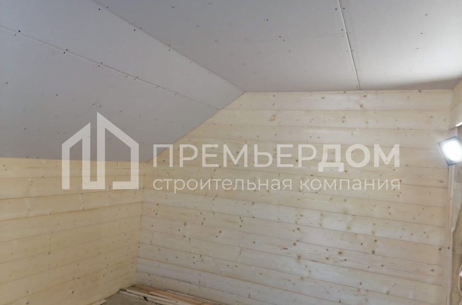 Фото со стройплощадок - Дом по проекту К-10