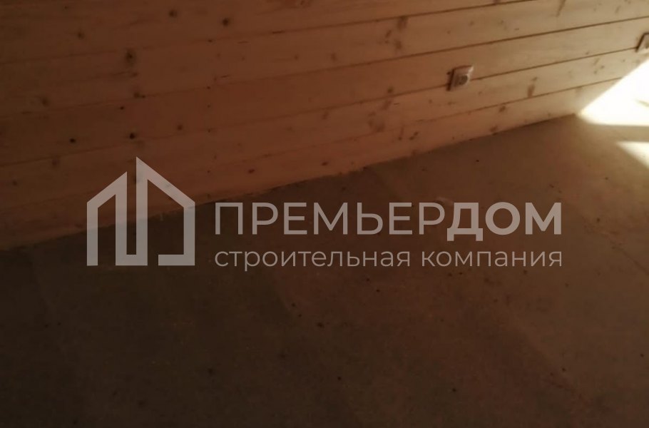 Фото со стройплощадок - Каркасный дом 8×8 м.