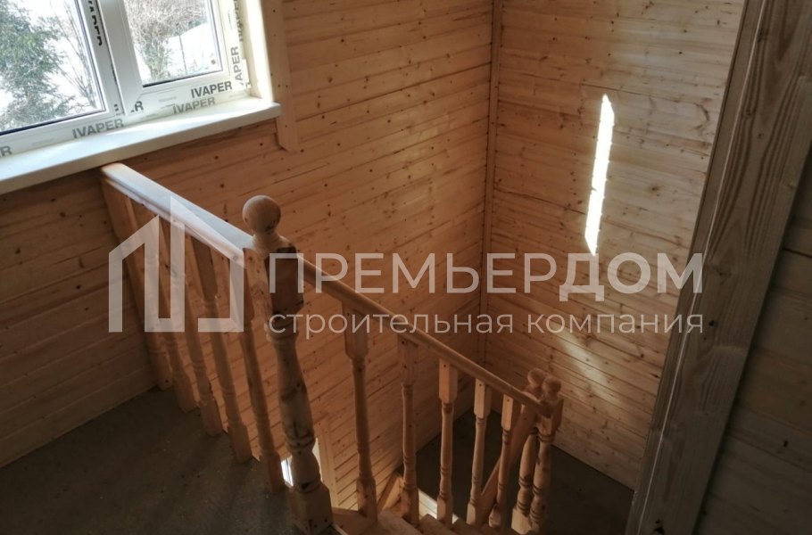 Фото со стройплощадок - Каркасный дом 8×8 м.