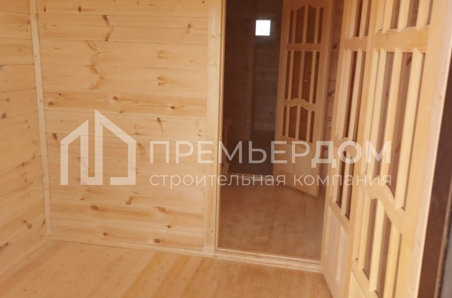 Фото со стройплощадок - Каркасный дом 10×12 м.